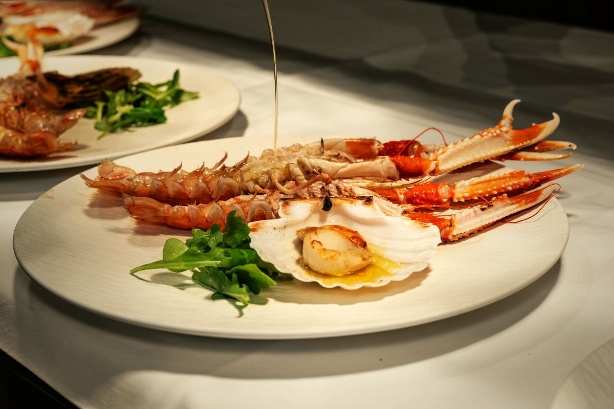 Adriatic seafood, today's catch